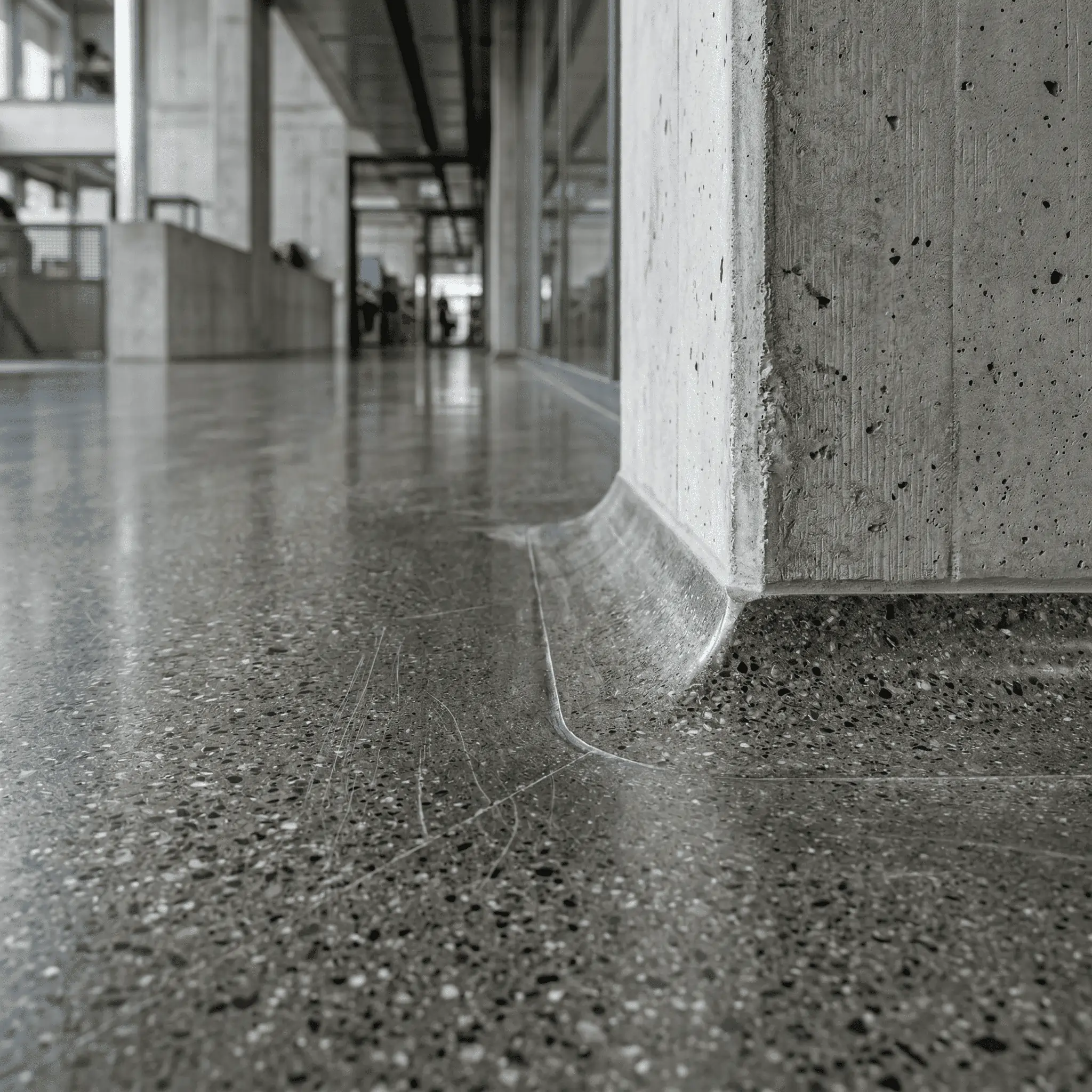 Detail Galerieboden Basel